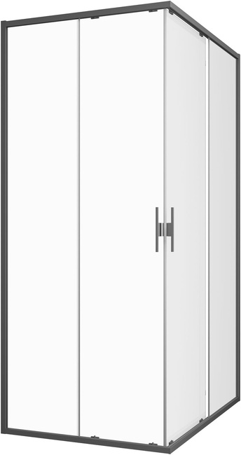 ALLEN BRAU 3.32025.MG PRIORITY S EASY CLEAN,OPTIWHITE 6мм,1200х900х2000мм, графит браш (374357)