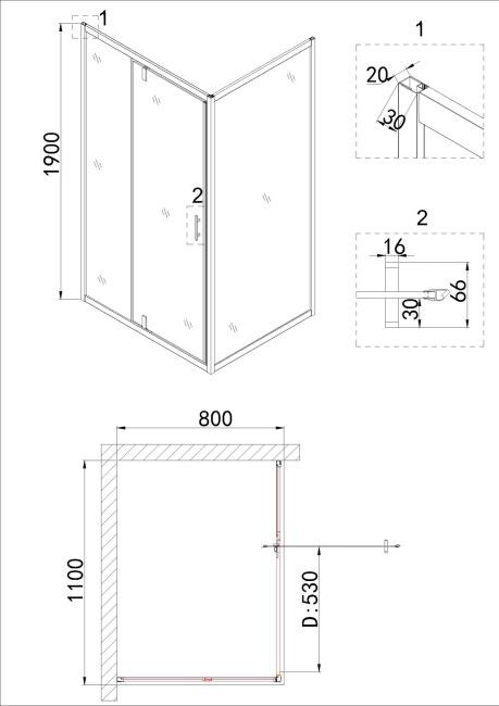 Niagara Nova NG-83-11AB 110x190