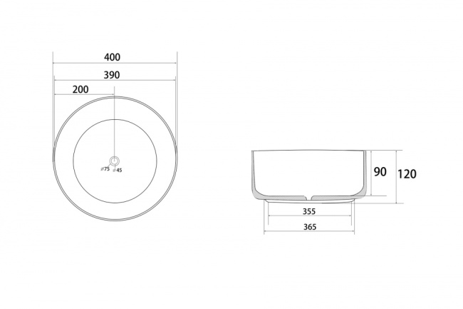 Abber Bequem AC2109MW белая матовая