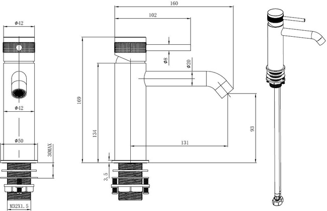 Allen Brau Priority 5.31A01-00 хром