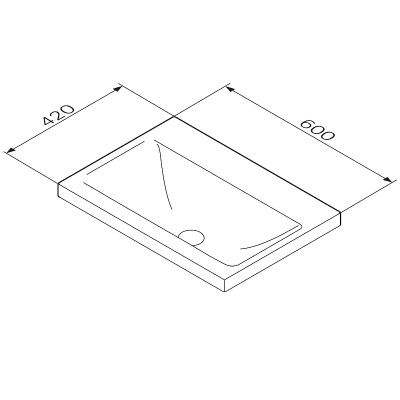 AM.PM Gem 60 M90WCC0602BM Черная матовая
