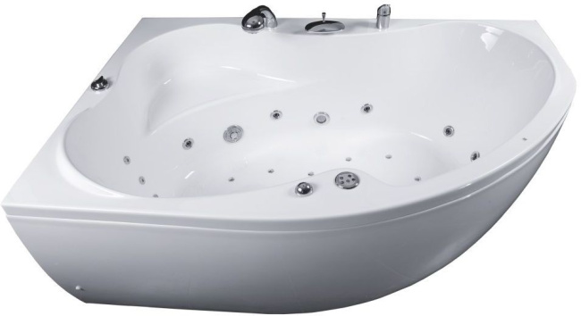 Aquanet Capri 170x110 L (с каркасом и фронтальной панелью)