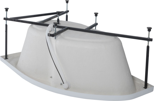 Aquanet Capri 170x110 L (с каркасом и фронтальной панелью)