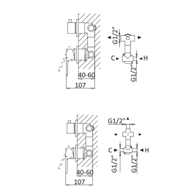 Cezares NAUTIC-VDIM3-M-NOP Черный матовый