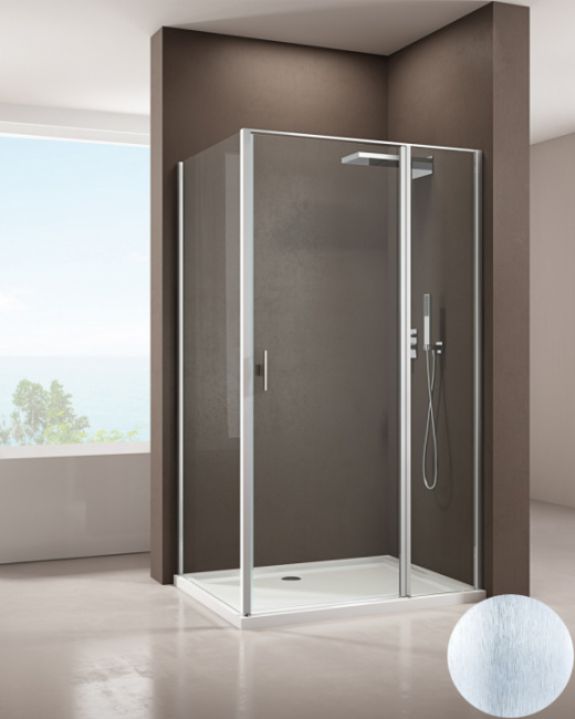 Allen Brau Priority 160x80 3.31038.BA + 3.31041.BA серебро браш без поддона