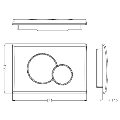 Комплект (инсталляция+унитаз+кнопка) WeltWasser MARBERG 507 + ERLENBACH 004 GL-WT + MAR 507 RD