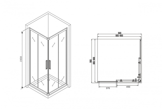 ABBER Schwarzer Diamant AG02090BH