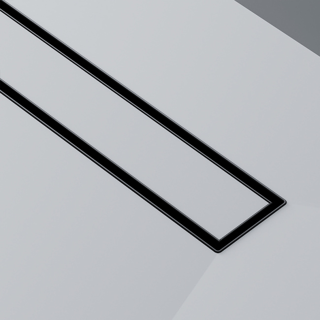 Am.Pm MasterFlow 80 W01SC-U11-080-04BM с Черной матовой решеткой / под плитку Tile